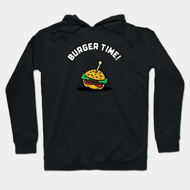 Burger Time Hoodie by Mads' Store